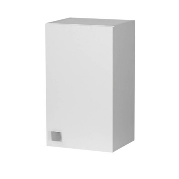Meuble de cuisine blanc mélèze porte droite 40x31x71H