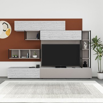 Tronador 260 cm. moka clair et blanc antique MTV234464