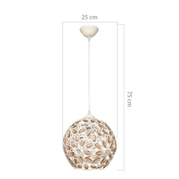 Badem ASZ0993 lampe suspendue en verre soufflé